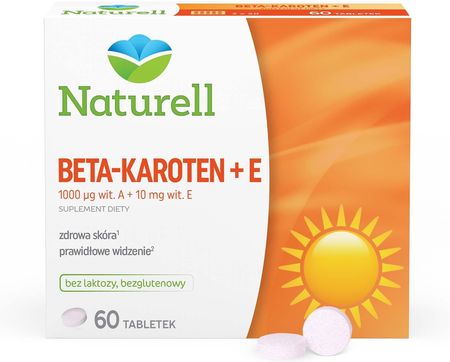Naturell Beta-Karoten + E 60 tabl.