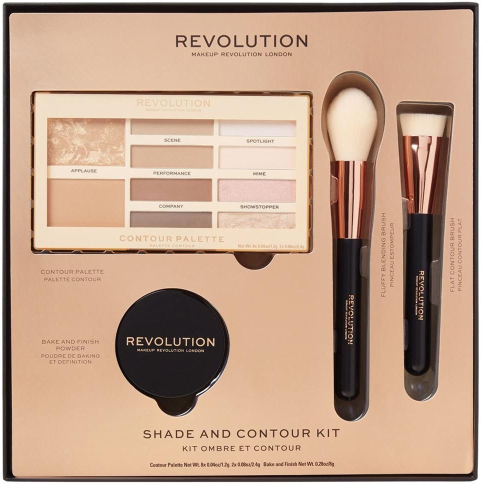 Makeup Revolution Zestaw Prezentowy Shade & Contour Kit Opinie i ceny