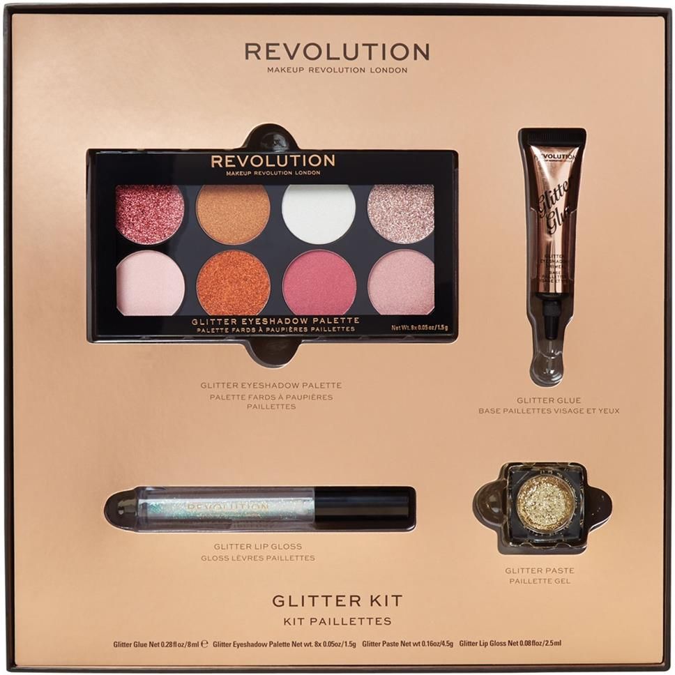 Makeup Revolution Zestaw Prezentowy Glitter Kit Opinie i ceny na Ceneo.pl