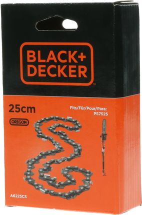 Black&Decker łańcuch do pilarki łańcuchowej 25 cm na wysięgniku (A6225CS-XJ)