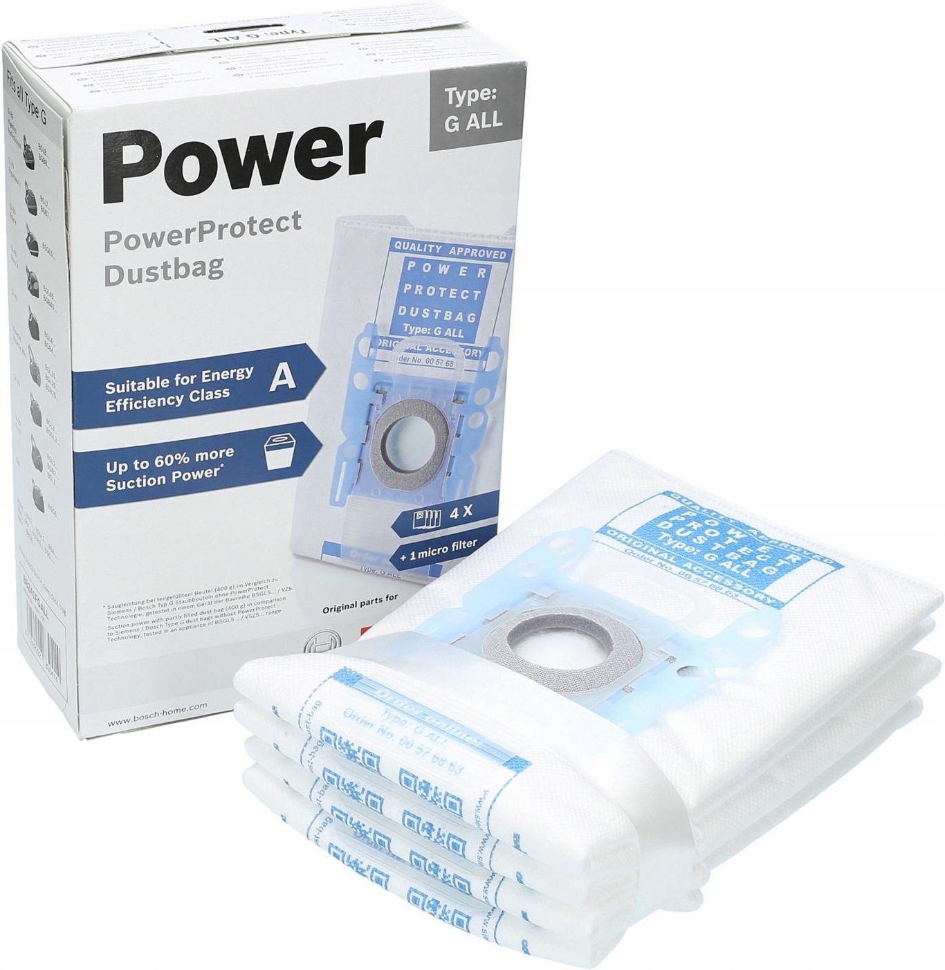 20 sacchetti per aspirapolvere premium compatibili con Siemens VM 10614
