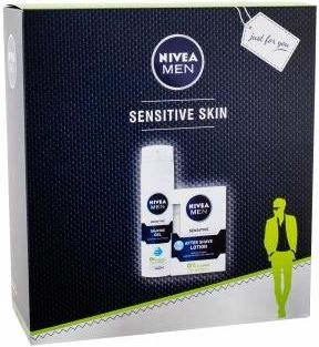 Nivea Men Sensitive Woda po goleniu 100ml + Żel do golenia 200ml