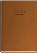 Zdjęcie Terminarz 2026 B5 tygodniowy klasyczny brązowy EDUKAMP - Myślenice