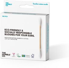 Zdjęcie Humble Patyczki do uszu biodegradowalne z bambusa białe 100szt. - Koronowo