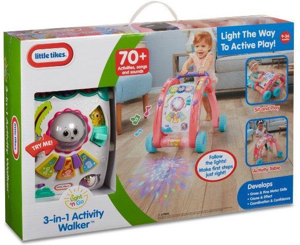 Little Tikes Mga Entertainment 3W1 Chodzik I Stół Aktywności (643095)