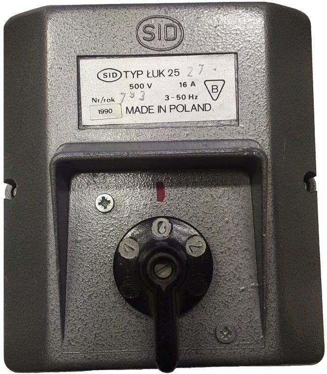 Elektromet Przełącznik Łuk 25 Obudowa Sid 16A 500V 102