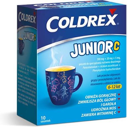 Coldrex Junior C 10 sasz