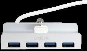 LogiLink Hub USB 3.0 4-portowy iMac Design (UA0300)