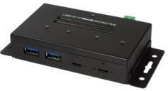 LogiLink Przemysłowy HUB USB 3.1 combo 4-portowy (UA0316)