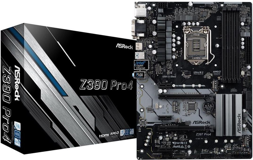 Asrock z390 pro4 обзор