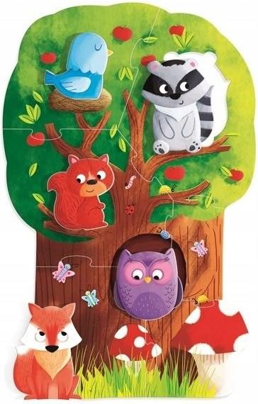 Headu Montessori Pierwsze Puzzle Las 20133 - zdjęcie 1 Headu Montessori Pierwsze Puzzle Las 20133