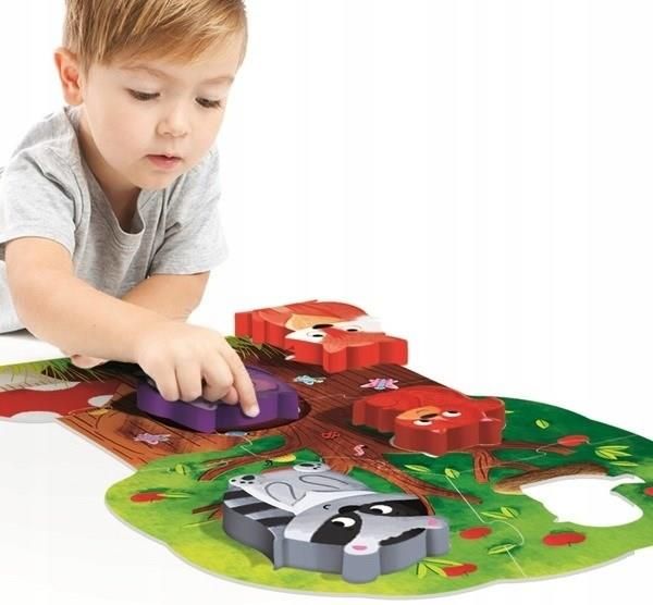 Headu Montessori Pierwsze Puzzle Las 20133 - zdjęcie 2 Headu Montessori Pierwsze Puzzle Las 20133