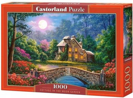 Castorland Puzzle 1000El. Cottage In The Moon Garden