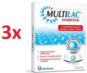 Multilac synbiotyk 3x10 kapsułek