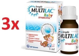 Multilac Baby synbiotyk krople 3x5ml