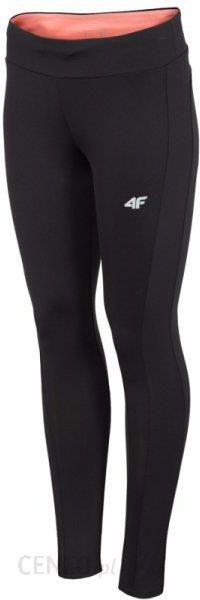 Spodnie damskie fitness 4F H4Z18 SPDF002 głęboka czerń - Ceny i