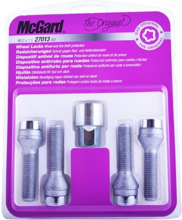 Mcgard Śruby Zabezpieczające (Mg27013Su)
