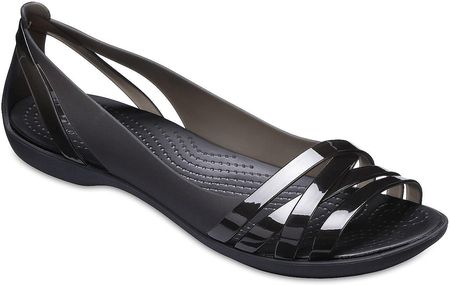Buty Crocs Isabella Huarache Flat Black/Black 36/37 Ceny i