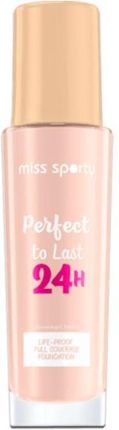 Miss Sporty Perfect To Last 24H Foundation Podkład Do Twarzy 091 Pink Ivory 30 ml