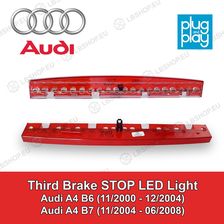 Tyc Audi A4 B6 Sedan (2000-2004) Trzecie Światło Stop Led