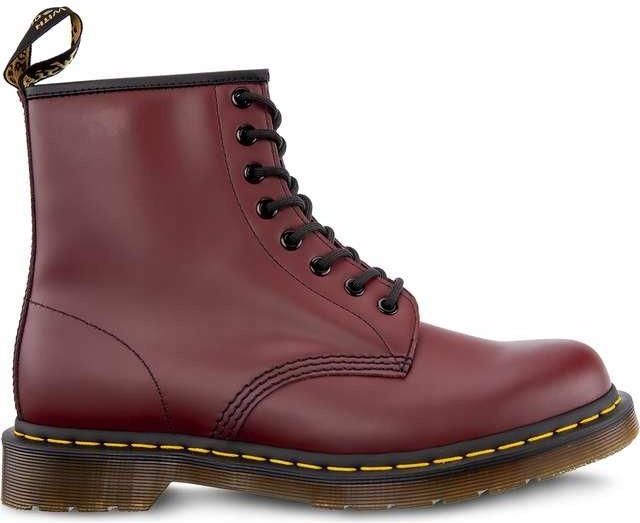 Doc martens 1460 cherry hotsell red smooth