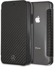 Mercedes Book Case do iPhone XR czarny Dynamic (meflbki61cfbk)