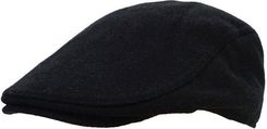 Zdjęcie Czarny, Klasyczny Męski Kaszkiet, Jesienno-Zimowy CPAPJNSKASZKIET2412 - Nowa Sarzyna