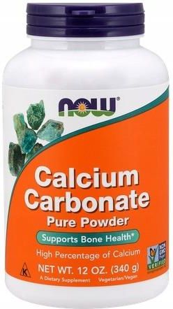 Now Foods Calcium Carbonate Powder 340g - zdjęcie 1 Now Foods Calcium Carbonate Powder 340g