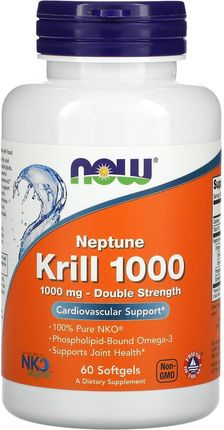 Kapsułki Now Foods Neptune Krill 1000mg 60 szt.