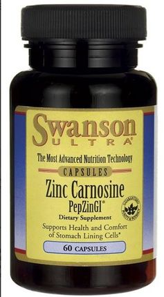 Swanson Cynk Carnosine Pepzin Gl 60 kaps
