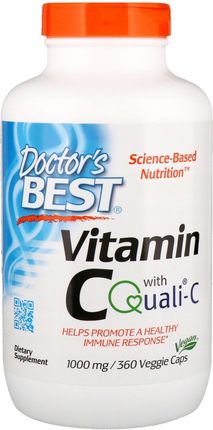 Doctors Best Vitamin C With Quali-C 1000mg 360 kaps