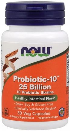 Now Foods Probiotic-10 25 Billion 30 kaps
