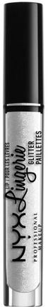 NYX Professional Makup Lip Lingerie Glitter Błyszczyk do ust Clear 3,4 ml