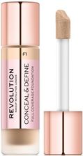 Makeup Revolution Conceal & Define Full Coverage Podkład F1 23 ml