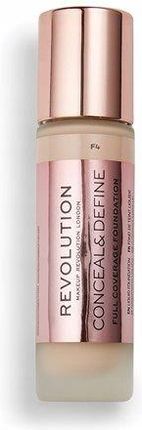 Makeup Revolution Conceal & Define Full Coverage Podkład F4 23 ml