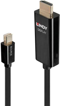 Lindy Aktywny kabel Mini DisplayPort HDMI 0,5m (LY40910)