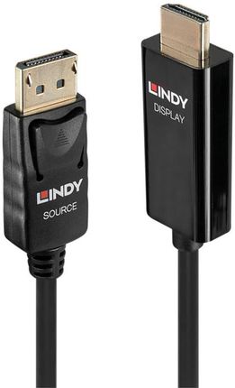 Lindy Aktywny kabel DisplayPort HDMI 0,5m (LY40914)