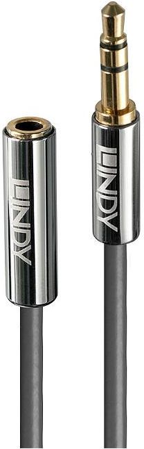 LINDY 3,5mm Auf Phono Audiokabel – 0,5 M, Vergoldet, Chrom-Line