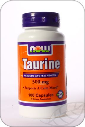 Kapsułki Now Foods: Tauryna 500 mg 100 szt.