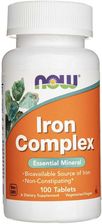 Now Foods Iron Complex kompleks żelaza 100 tabl. - zdjęcie 1