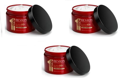 Revlon Uniq One Super10R Hair Mask Odżywcza maska do włosów 3x300ml