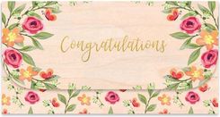 Zdjęcie Cozywood Koperta upominkowa drewniana Gratulacje - Kostrzyn nad Odrą