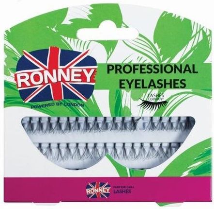 Ronney Professional Eyelashes Kępkisztucznych rzęs z węzełkiem Długie RL 00031 60szt