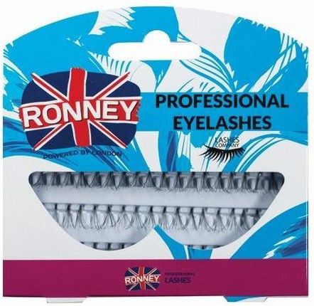 Ronney Professional Eyelashes Kępkisztucznych rzęs bez węzełka RL 00036 60szt