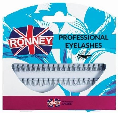 Ronney Professional Eyelashes Kępkisztucznych rzęs bez węzełka RL 00035 60szt 