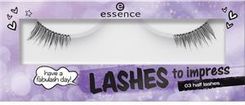 Zdjęcie Essence sztuczne Rzęsy Lashes To Impress Nr 03 Half Lashes - Przemyśl