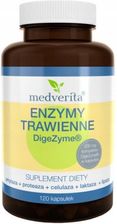 Zdjęcie Medverita Enzymy Trawienne Digezyme 200mg 120 kaps - Żagań