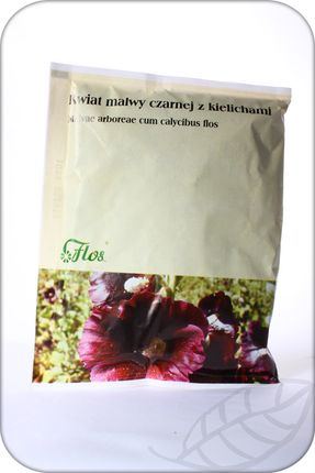 Flos: Malwa czarna kwiat z kielichami (malvae arboreae) - 50g