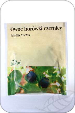 Flos: Borówka czernica owoc (myrtilli fructus) - 50g