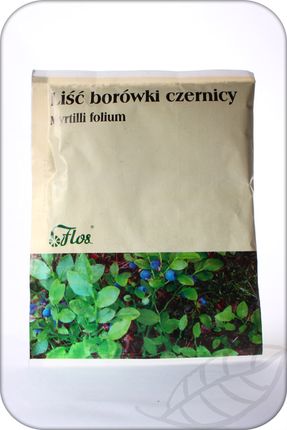 Flos Borówka czernica liść (myrtilli folium) 50g